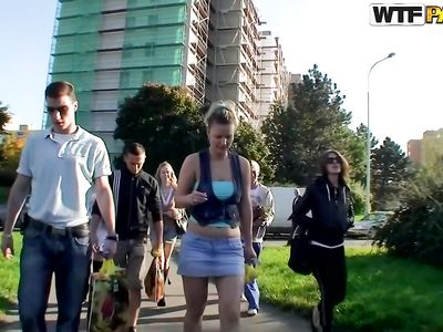 Групповая порно вечеринка чешских студентов на квартире эпизод 1